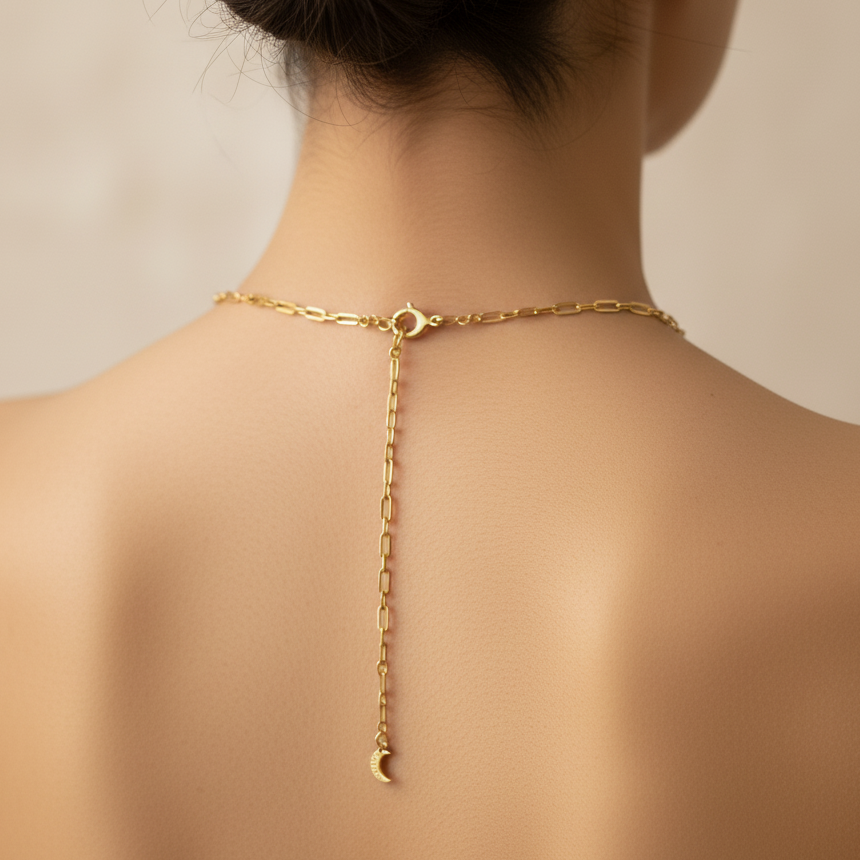 Aqua Chalcedony Diamond Halo Necklace - Pavé Diamond Pendant on Gold Fill Chain