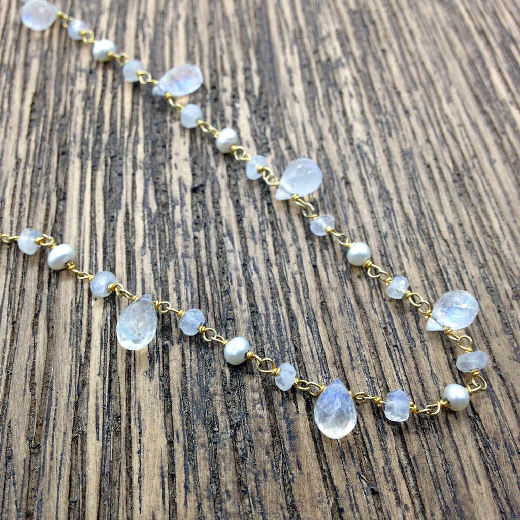Multigemstone Strand of Jewels, Necklaces - Luna Lili Jewelry