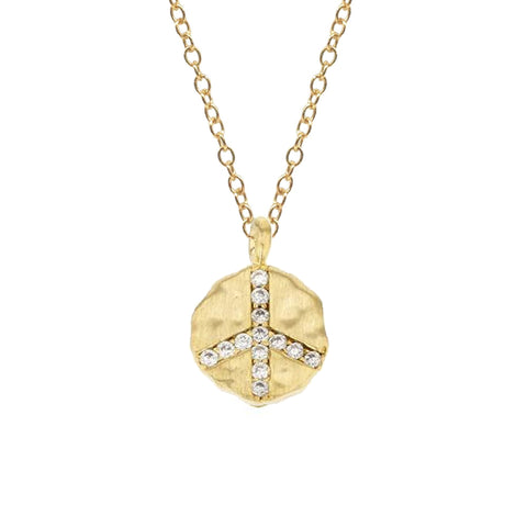 Large Mother of Pearl Diamond Pendant - Sterling Silver Rhodium Plated 50mm