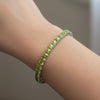 Peridot Sterling Silver Tennis Bracelet