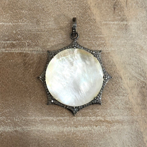 Large Polki Diamond Necklace