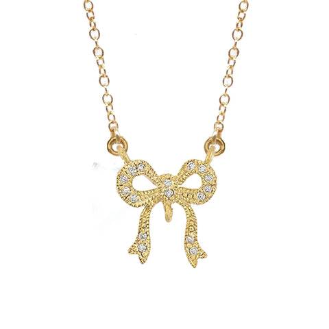 Aqua Chalcedony & Diamond Dangle Necklace