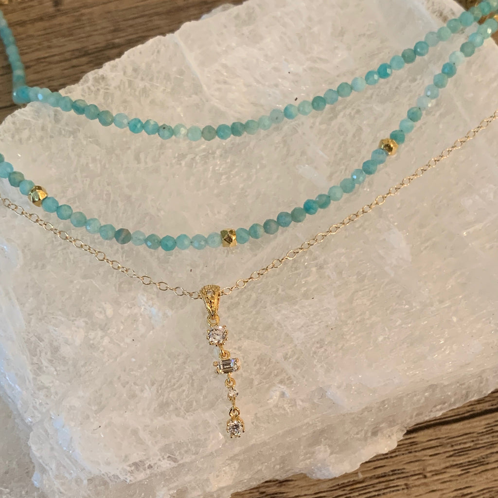 Coquette Necklace, Necklace - Luna Lili Jewelry 
