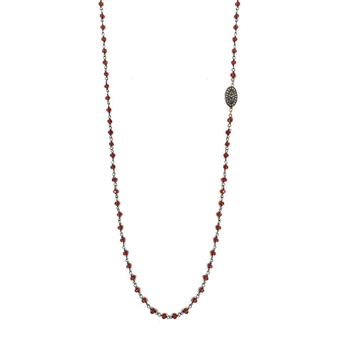 Ruby Multicolored Tourmaline Necklace