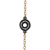 White Topaz Moon Necklace, Necklaces - Luna Lili Jewelry 